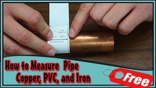 How to Measure Pipe Diameter Size Free Tool Download [upl. by Ahsenauq345]