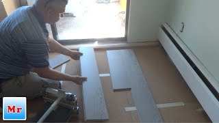 How to Start Laminate Flooring Installation Tips from Mryoucandoityourself [upl. by Rhynd631]