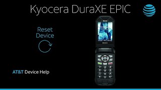 Resetting the Kyocera DuraXE Epic  ATampT Wireless [upl. by Lorin]