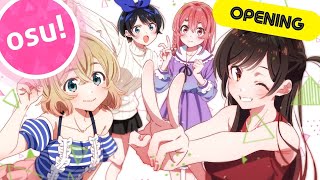 osu  Himitsu Koi Gokoro TV Size feat CHiCO with HoneyWorks anime 481⭐️ [upl. by Gora]