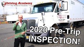 CDL CLASS A PreTrip Inspection 2020 Updated  Driving Academy How to Pass CDL Your Road Test [upl. by Nahtiek273]