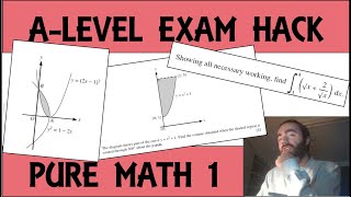 Exam Hack  CIE AS Maths  P1  Integration Question [upl. by Edniya]