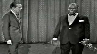 Louis Armstrong quotNobody Knows The Trouble Ive Seenquot on The Ed Sullivan Show [upl. by Neelhtakyram775]