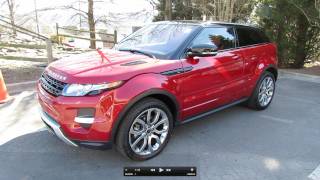 2012 Range Rover Evoque Coupe Pure Plus Dynamic Start Up Exhaust and In Depth Tour [upl. by Lirbij]