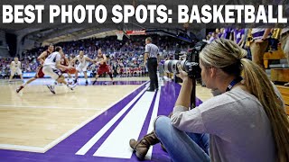 BEST PHOTO POSITIONS BASKETALL SPORTS PHOTOGRAPHY TIPS [upl. by Hgielrebmik955]