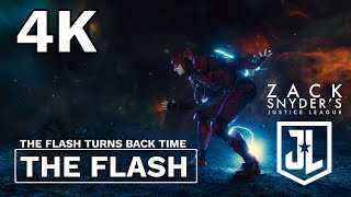 The Flash turns back time  Zack Snyders Justice League  4K CLIP [upl. by Eniluj303]