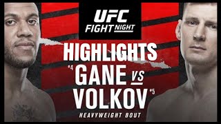 Ciryl Gane vs Alexander Volkov  UFC Vegas 30  highlights [upl. by Rahm]