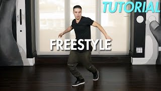 How to Freestyle Dance Hip Hop Dance Moves Tutorial  Mihran Kirakosian [upl. by Awad]