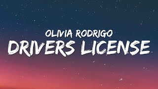 Olivia Rodrigo  drivers license Lyrics [upl. by Yhtomot]