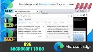 How to Use Microsoft ToDo in Microsoft Edge Chromium [upl. by Atiluap895]