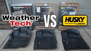 WeatherTech vs Husky  Floor Mats Reviews Part 1 [upl. by Nnahteb716]