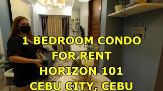 1 BEDROOM CONDO FOR RENT HORIZON 101 CEBU CITY POOL amp GYM [upl. by Iderf269]