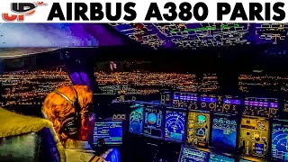 Fantastic Cockpit Views AIRBUS A380 Takeoff  8 Cameras [upl. by Einnig287]