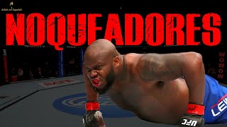 10 Mejores Noqueadores en la Historia de la UFC [upl. by Kimball]