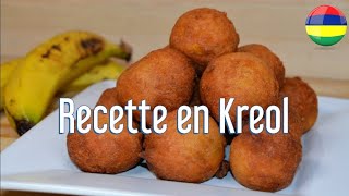 Recette Gateau Banane Kreol Morisien [upl. by Alicul]