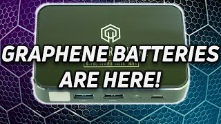 Incredibly Fast Graphene Battery Powerbank [upl. by Ydnab]