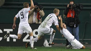 MNT vs Costa Rica Jonathan Bornstein Goal  Oct 14 2009 [upl. by Nawat]