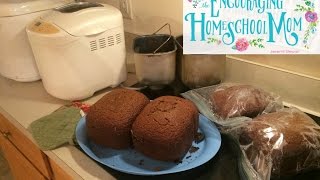 Jamerrills Banana Bread  Easy Bread Machine Recipe [upl. by Atterol]