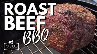 How To Cook Roast Beef On The Grill  How to BBQ Roast Beef [upl. by Lang]