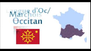 45 langues régionales de France  45 Languages of France [upl. by Iblok659]