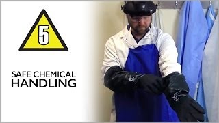 Safe Chemical Handling  Lab Safety Video Part 5 [upl. by Roselba]