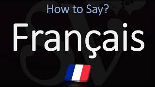 How to Pronounce Français CORRECTLY French Pronunciation [upl. by Leyameg]