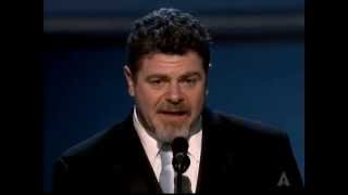 Gustavo Santaolalla Wins Original Score 2006 Oscars [upl. by Lalittah45]