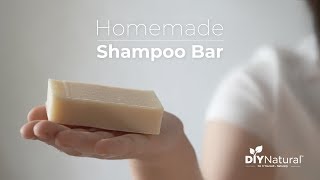 Homemade DIY Shampoo Bar  DIY Natural [upl. by Hermann]