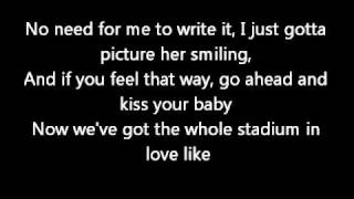 Best Love Song  TPain ft Chris Brown Lyrics [upl. by Serolod59]