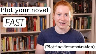 How to Plot Your Novel FAST  Writing Advice [upl. by Gloriana450]