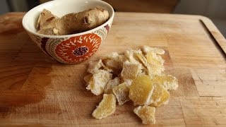 How to make Candied Ginger [upl. by Lebyram]