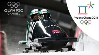 The Nigerian Bobsled Teams 2018 Highlights  PyeongChang 2018 [upl. by Seagraves]