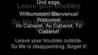 Wilkommen  Cabaret the Movie [upl. by Aroled]