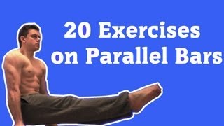 20 Exercises on Parallel Bars [upl. by Pucida]