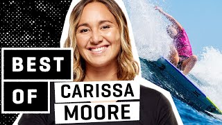 THE BEST OF CARISSA MOORE This is Why She Won Four World Titles  WSL Highlights [upl. by Checani]