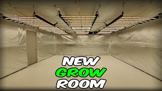 Building an AUTOMATED INDOOR GROW ROOM part 1 [upl. by Tuck]