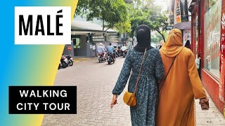 Malé Maldives CITY TOUR ✅ Walk around the Capital of Maldives  Explore Male in HD [upl. by Polly307]