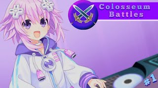 Neptunia ReVerse  Colosseum Battles 1 [upl. by Attenauqa114]