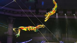 Flying Trapeze Heroes15th Moscow International Circus Festival 2016 [upl. by Imak]