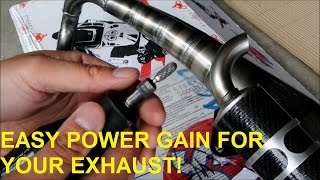 FREE EXHAUST MOD  Derestrict amp Unlock Free Power Scooter Exhaust FASTER SCOOTER  EPISODE 6 [upl. by Connelley]