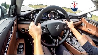 2020 Maserati Quattroporte S Q4 30L V6  Exhaust Notes [upl. by Nedroj]