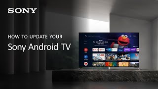 Sony Android TV  How to update your Sony TV [upl. by Serilda]