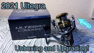 2021 Shimano Ultegra Upgrading to STRADIC  Bearing Replacement  Unbox and Upgrade [upl. by Nayarb]