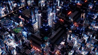 TaleSpire Cyberpunk City Map [upl. by Slade559]