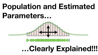 Population and Estimated Parameters Clearly Explained [upl. by Charmian]