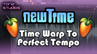 FL Studio Tuts NEWTIME warp entire song to PERFECT TEMPO [upl. by Eidassac994]