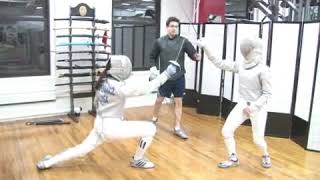 How to Parry 5 Quinte in Sabre Fencing [upl. by Jaella]