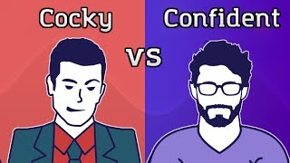 Confident vs Cocky Animated [upl. by Comras32]