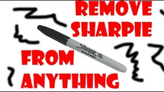 The EASIEST Way To Remove Permanent Marker from Plastic and Other Surfaces [upl. by Nimesay]