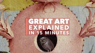 Hieronymus Bosch The Garden of Earthly Delights Part One Great Art Explained [upl. by Koch]